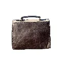 Rustic Charm Cowhide Satchel