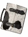 Rustic Charm Cowhide Satchel