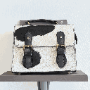 Rustic Charm Cowhide Satchel